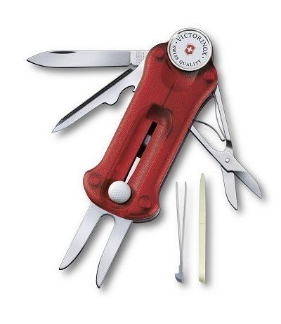 Victorinox Golf Tool Red Transparent