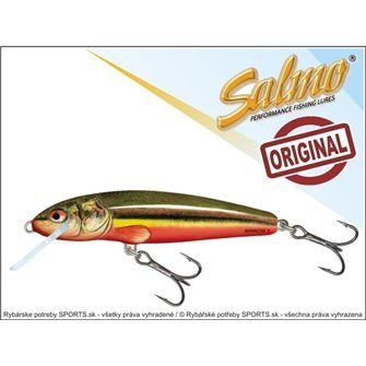 SALMO Wobler Minnow M6S barva RBD