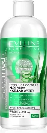 EVELINE Facemed micelární voda s Aloe vera 400ml