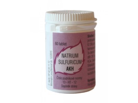 AKH Natrium sulfuricum por.tbl. 60