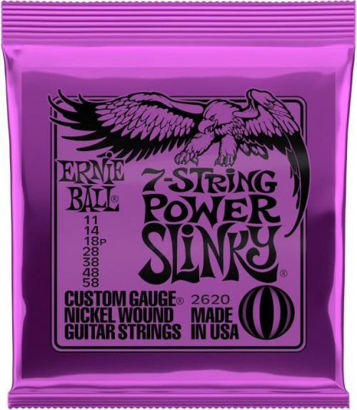 Ernie Ball 2620 7 string Power Slinky