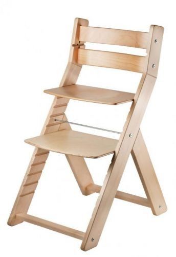 Wood Partner Rostoucí židle Sandy - bílá / růžová