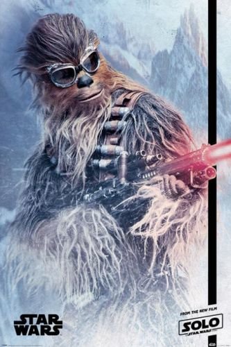 Posters Plakát, Obraz - Solo: A Star Wars Story - Chewie Blaster, (61 x 91,5 cm)