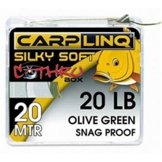 Návazcová šňůra Carp linq Silky Soft Snag Proof 20lb / SAND