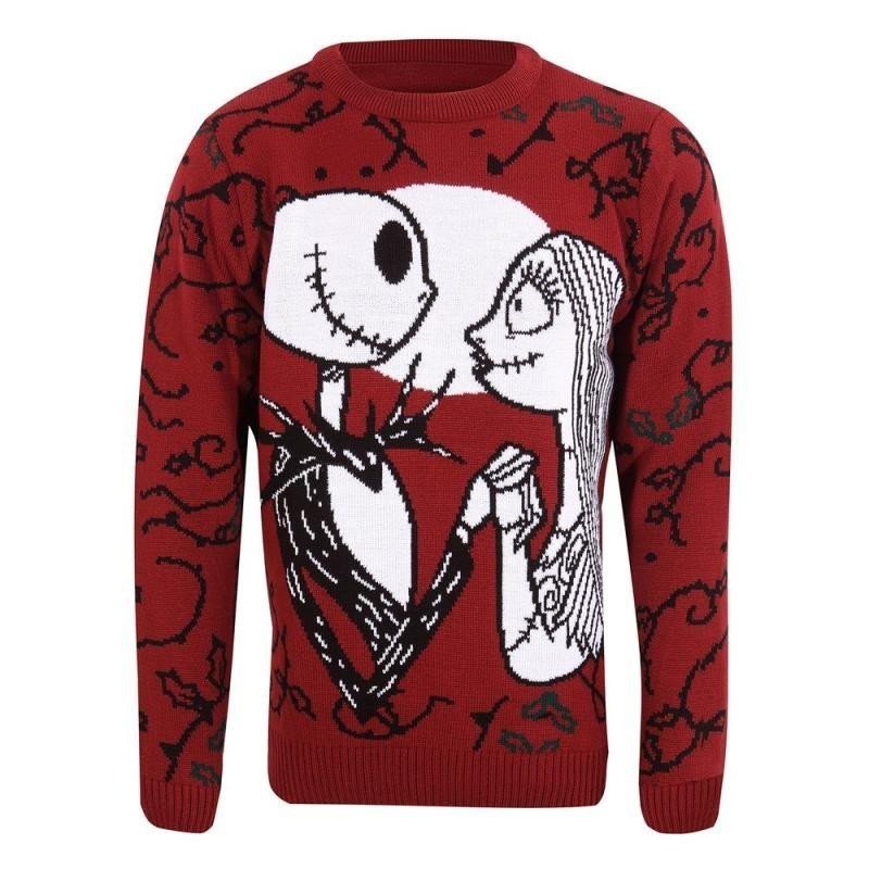 The Nightmare Before Christmas vánoční svetr - Jack and Sally (velikost L)