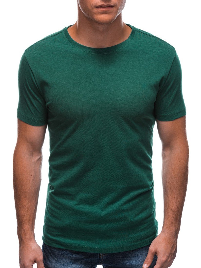 Edoti Men's plain t-shirt S1683