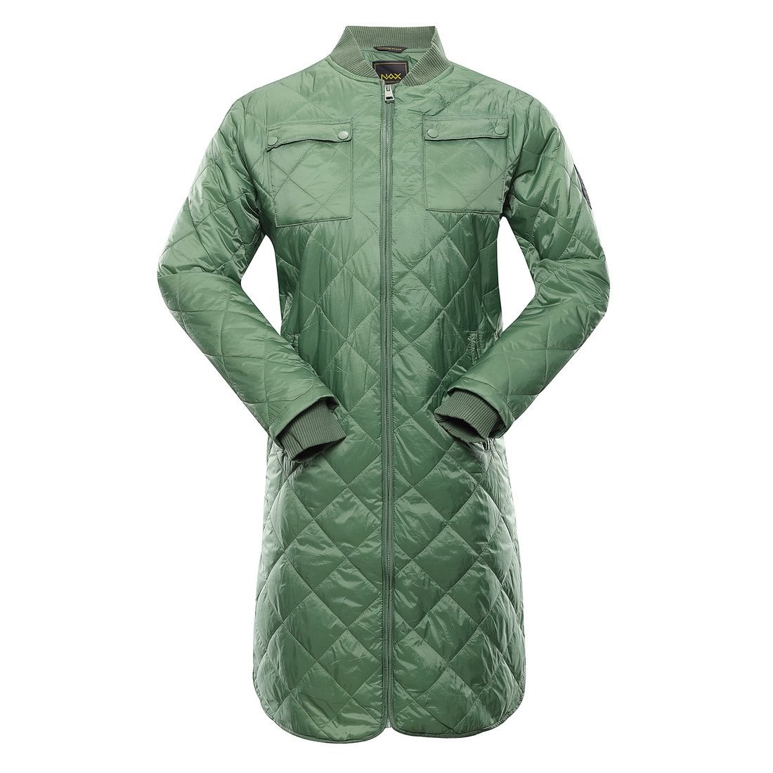 Dámský prošívaný kabát nax NAX LOZERA aspen green