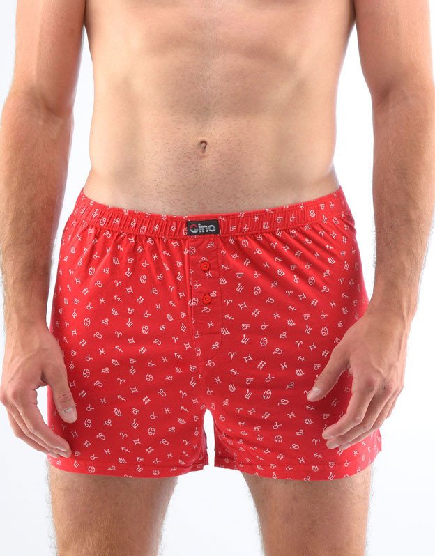 Men's shorts Gino red (75187)