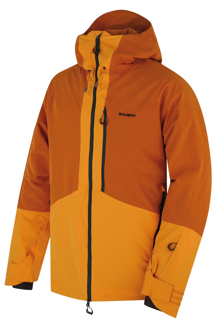 Men's ski jacket HUSKY Gomez M mustard/yellow