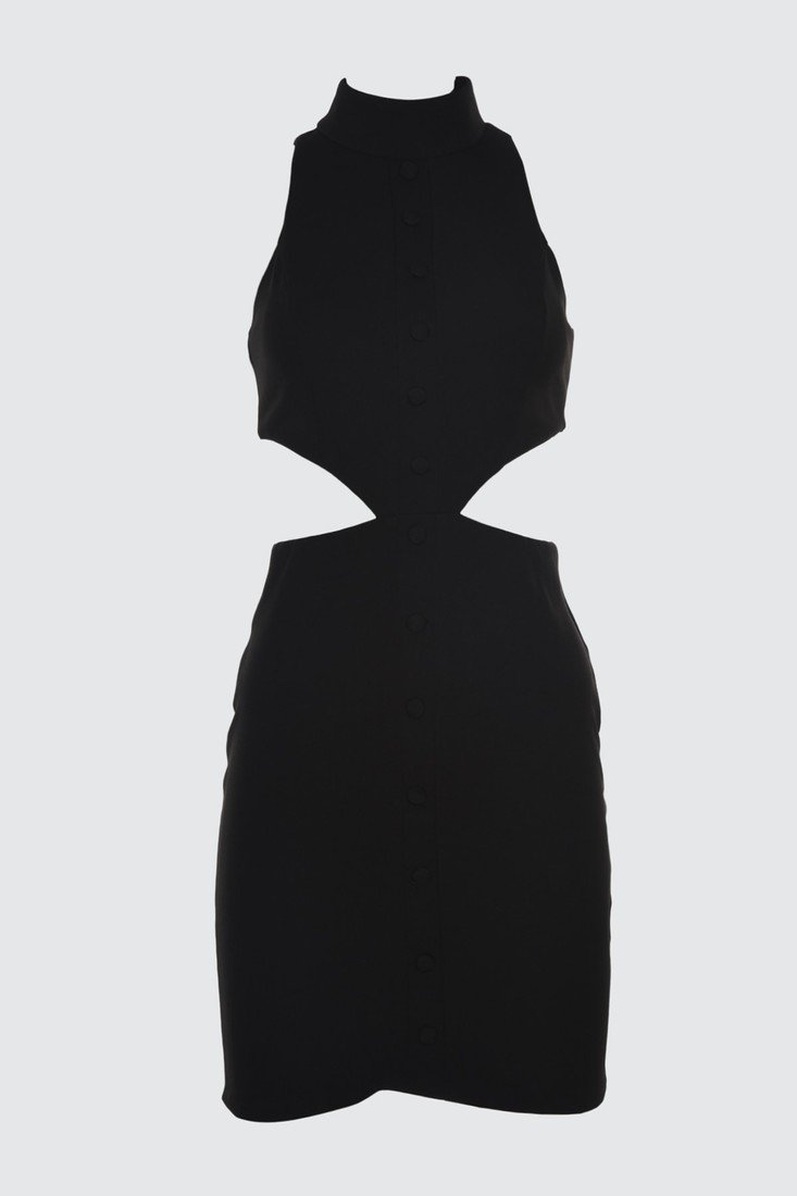 Trendyol Black Waist Detailing Dress