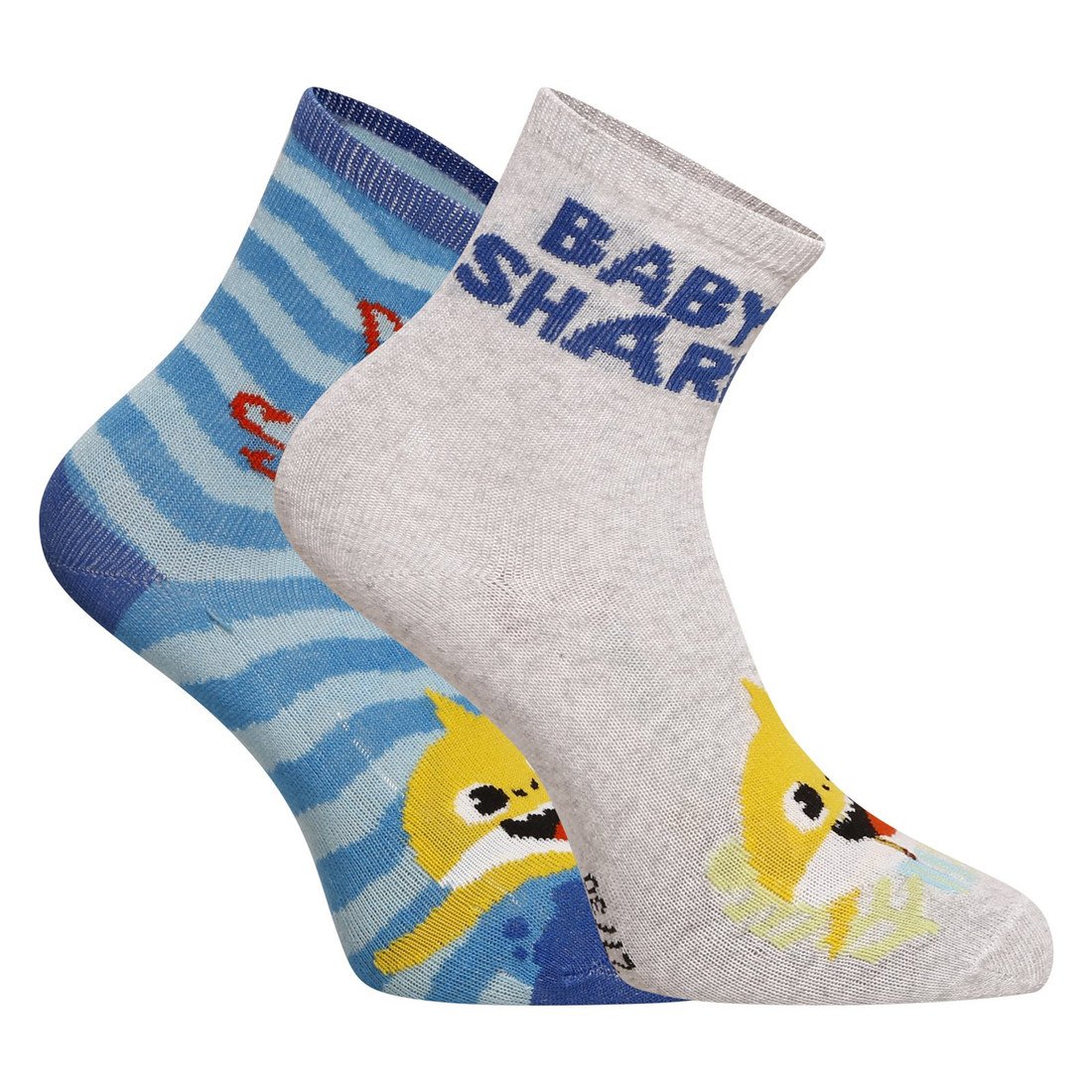 2PACK children's socks E plus M Baby shark multicolored (52 34 012)