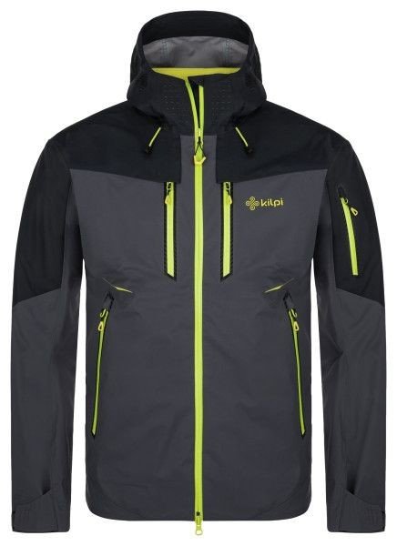 Men's outdoor waterproof jacket Kilpi HASTAR-M Dark gray
