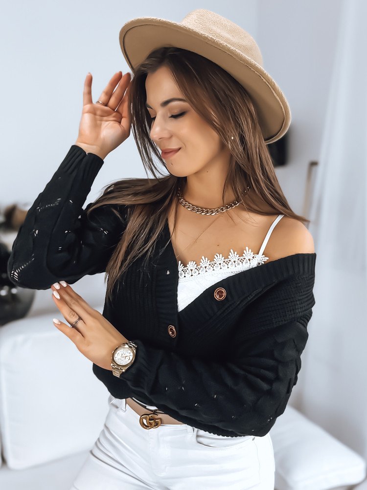 Women's sweater SINSA black Dstreet MY1632