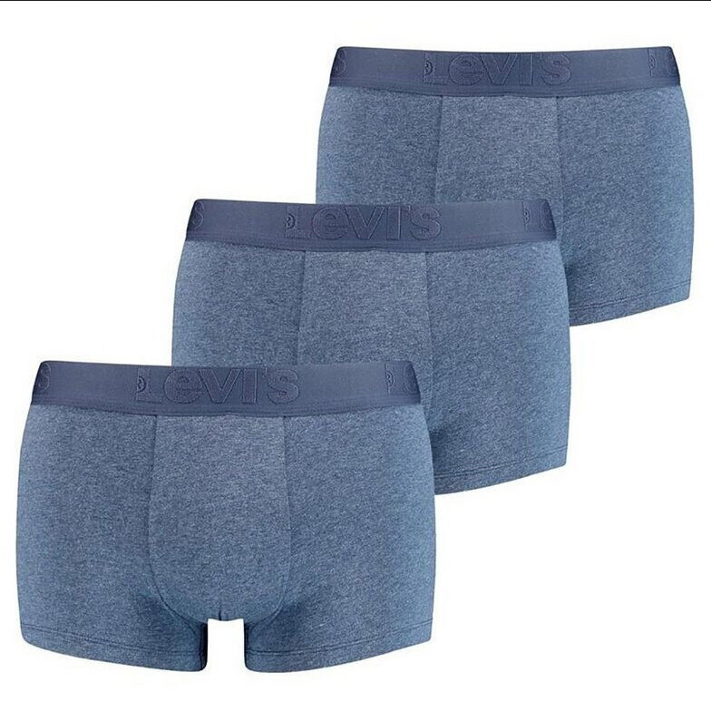 3PACK men's boxer shorts Levis blue (905042001 008)
