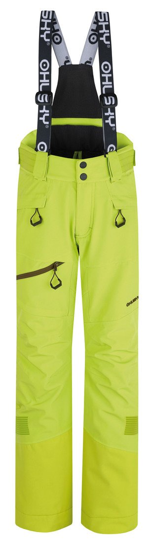 Children's ski pants HUSKY Gilep Kids bright green