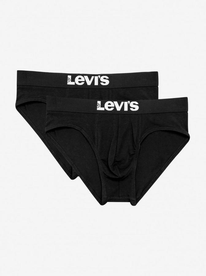 2PACK men's briefs Levis black (905003001 884)