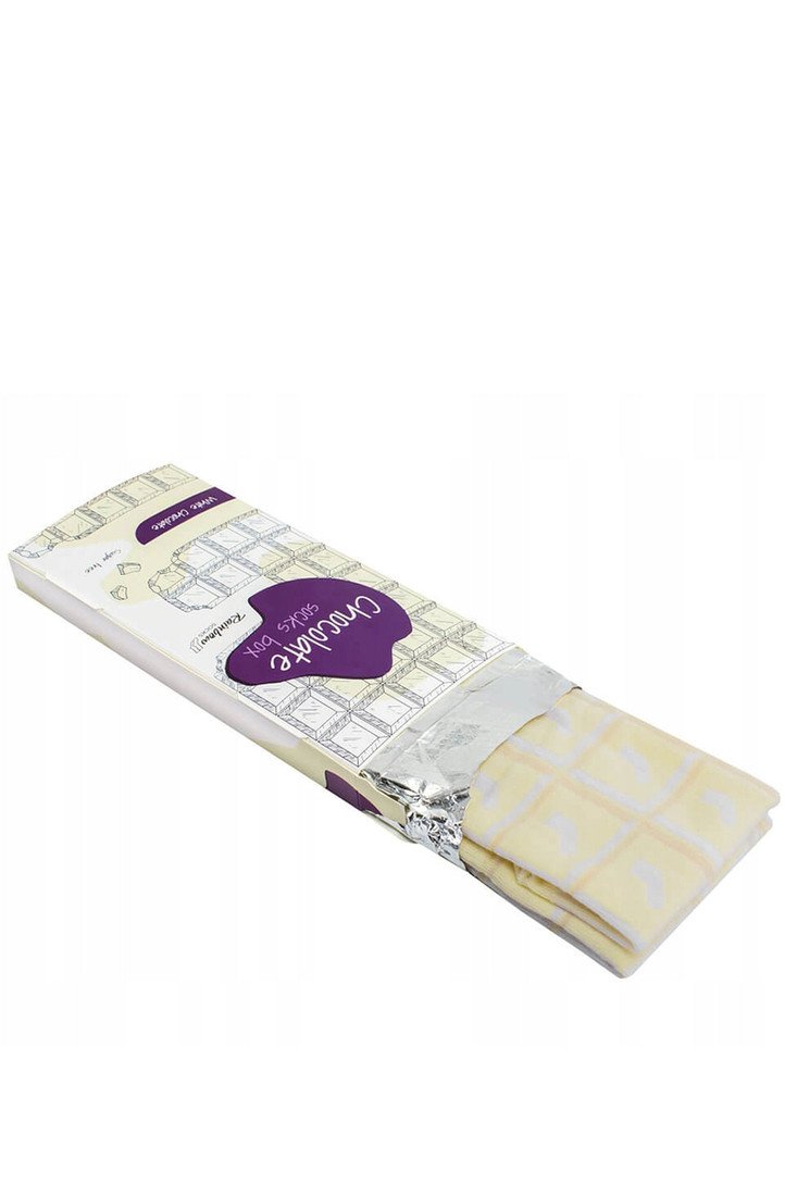 Rainbow Socks White Chocolate 1 Pair