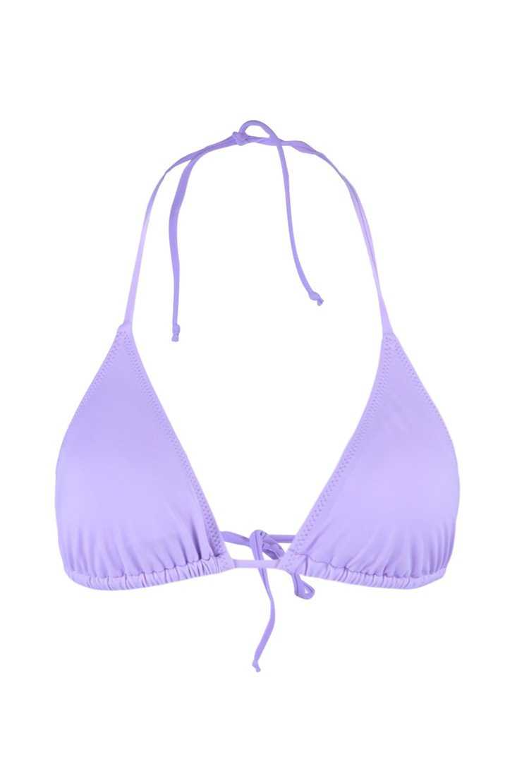 Trendyol Lilac Halterneck Bikini Top