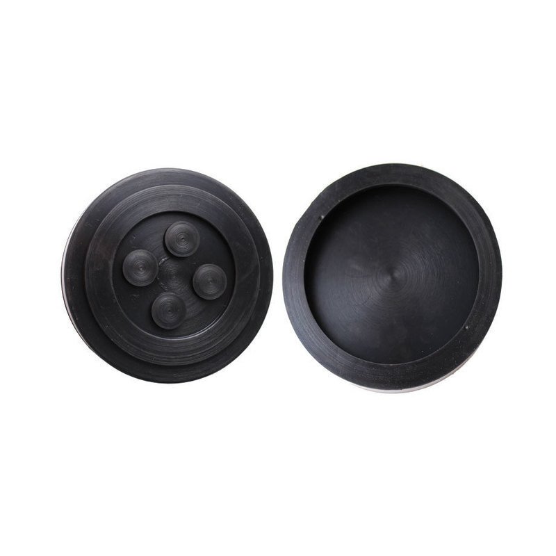 Gumová podložka zvedáku 120 x 26 mm, s límcem - Ferdus 10.312