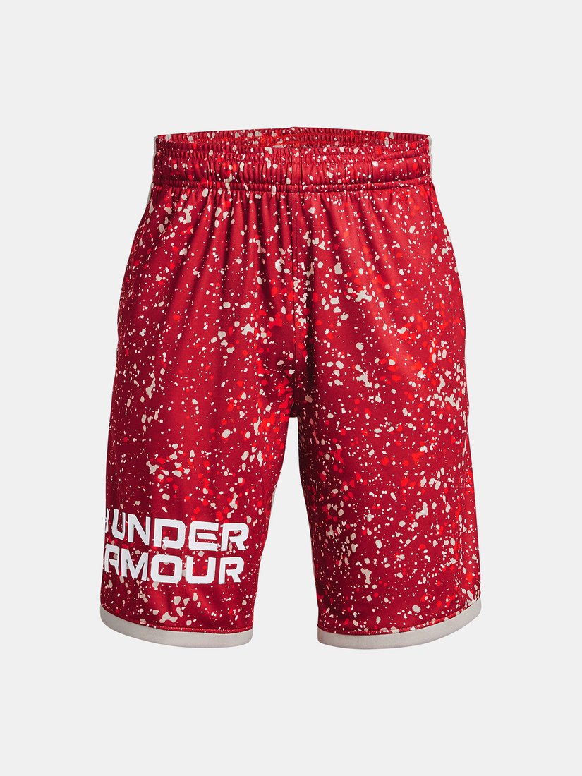 Under Armour Kraťasy UA Stunt 3.0 Plus Shorts-RED - Kluci