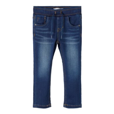 name it Potní džíny Nmmryan Dark Blue Denim