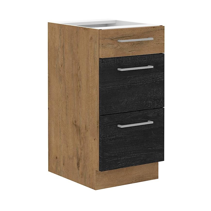 Kuchyňská Skříňka Vigo dark 40D 3S BB