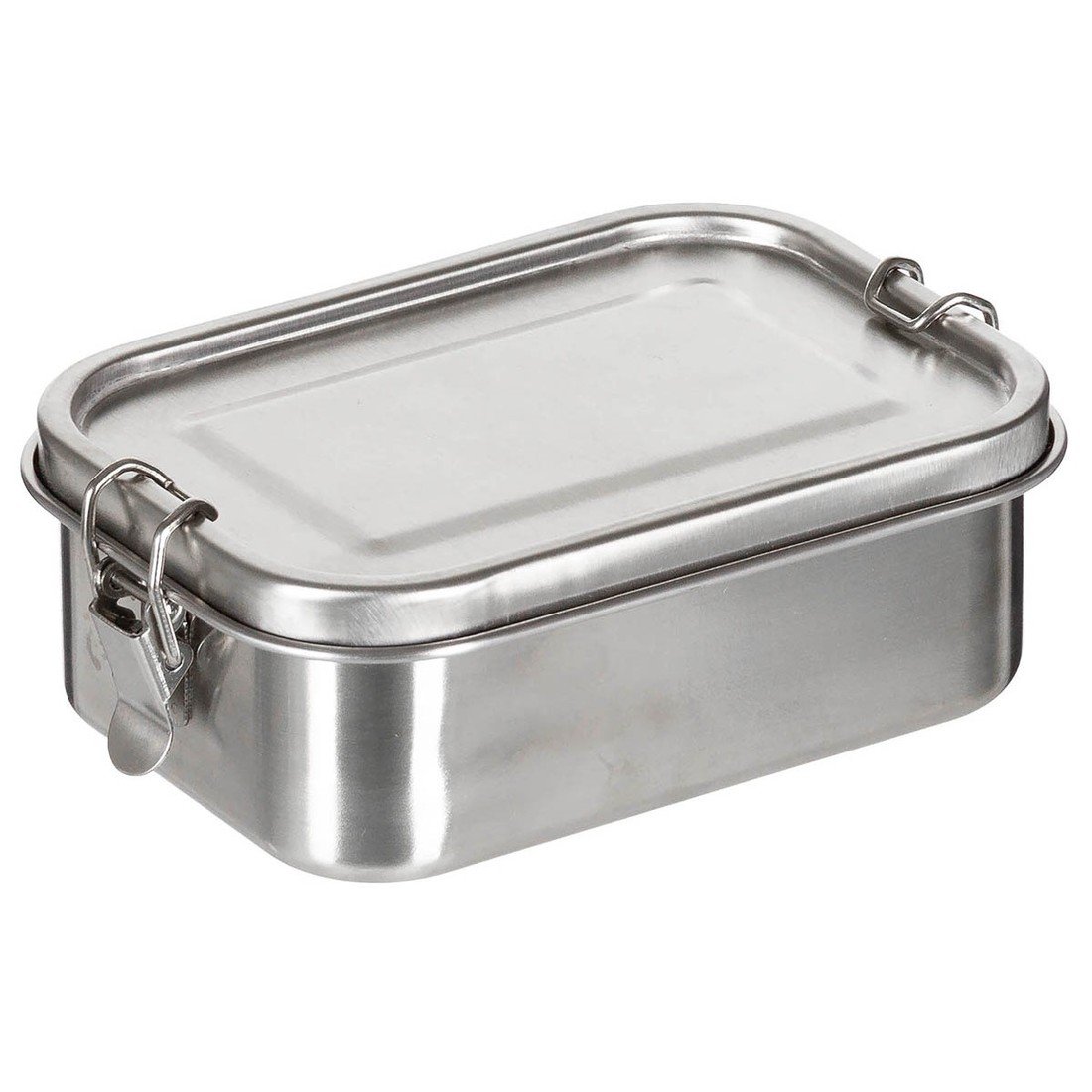 Ocelový box Fox Premium 0,7 l - stříbrný