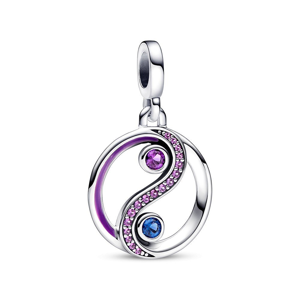 Pandora Originální stříbrný přívěsek Yin and Yang 792307C01