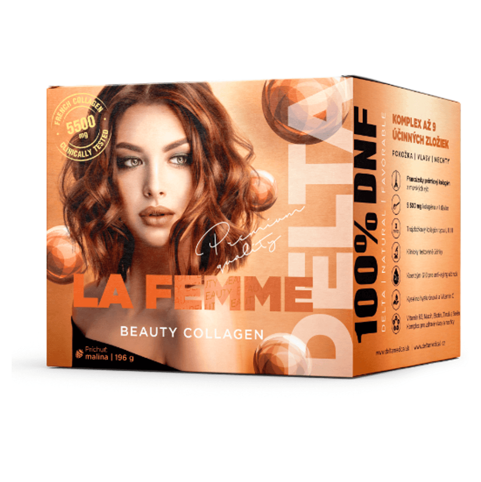 DELTA COLLAGEN La Femme Collagen 500 mg rozpustný prášek 196 g