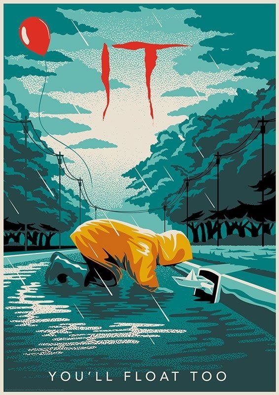 FaNaTtik | Stephen Kings It - Art Print Limited Edition 42 x 30 cm