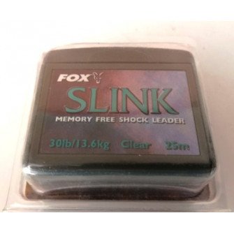 FOX - Monofil SLINK Memory free shock leader 30lb/25m