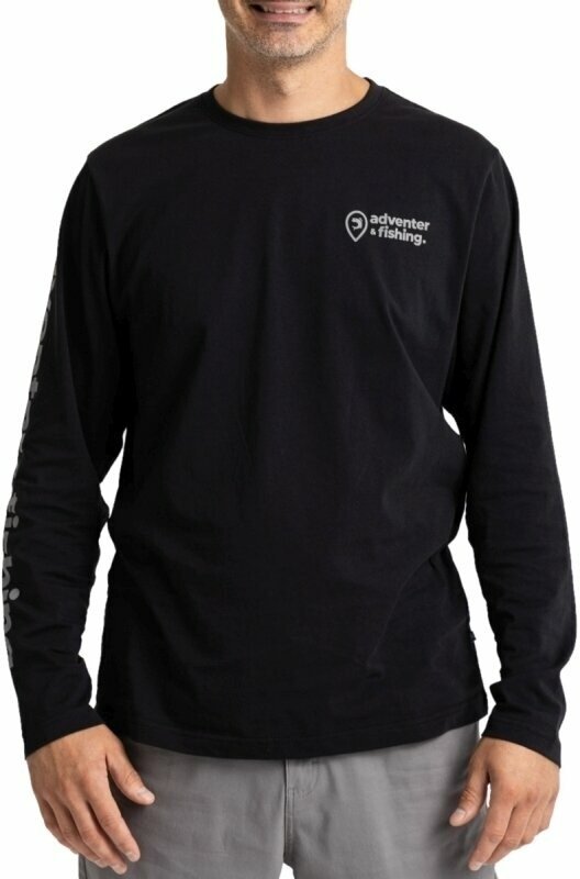 Adventer & fishing Tričko Dozlen Long Sleeve Black S