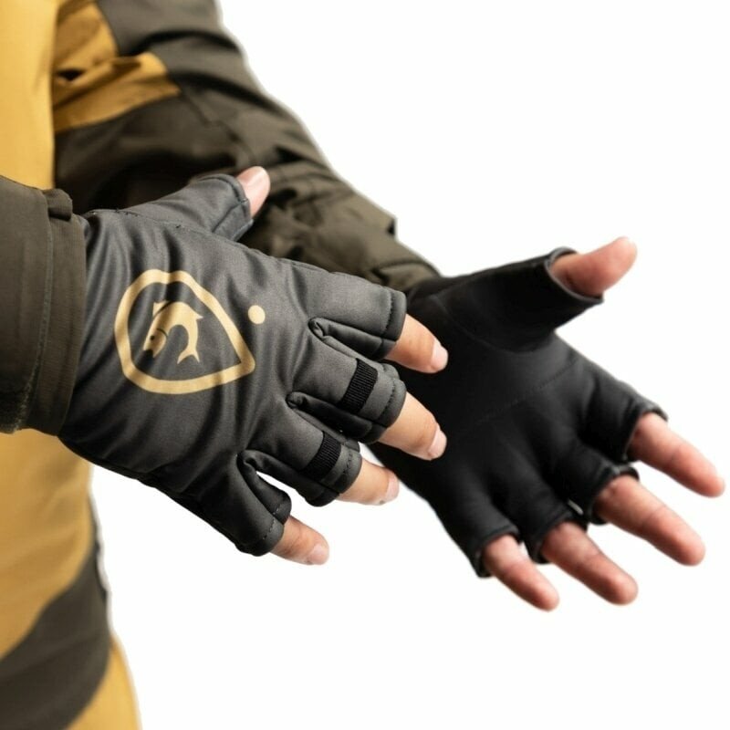 Adventer & fishing Rukavice Warm Gloves Khaki M-L