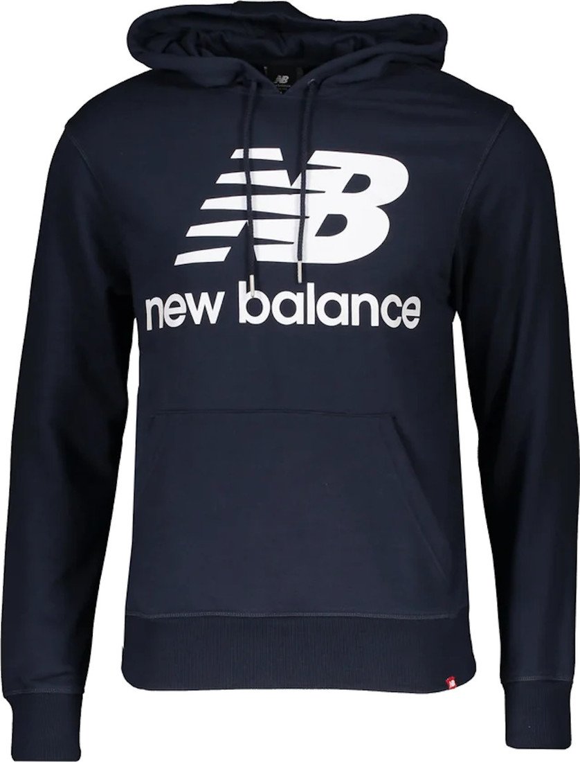 Mikina s kapucí New Balance ESSE ST LOGO POHO