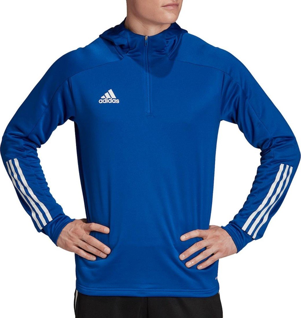 Mikina s kapucí adidas CONDIVO20 TRACK HOOD