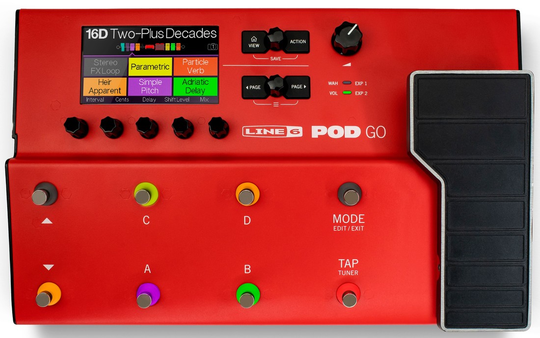 Line 6 POD GO Limited Edition Red