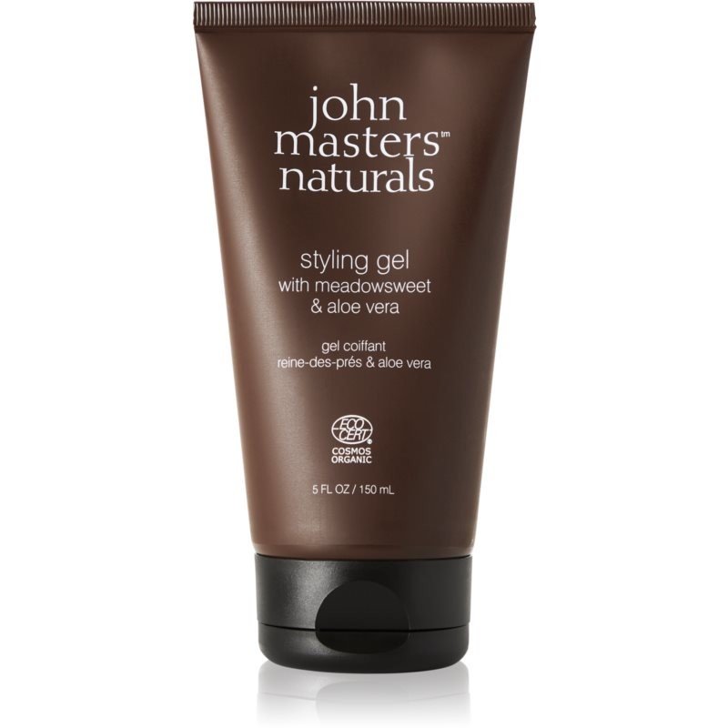John Masters Organics Meadowsweet & Aloe Vera stylingový gel pro definici a tvar 150 ml