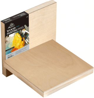 Dřevěná deska pro malbu 23mm – 30x40cm