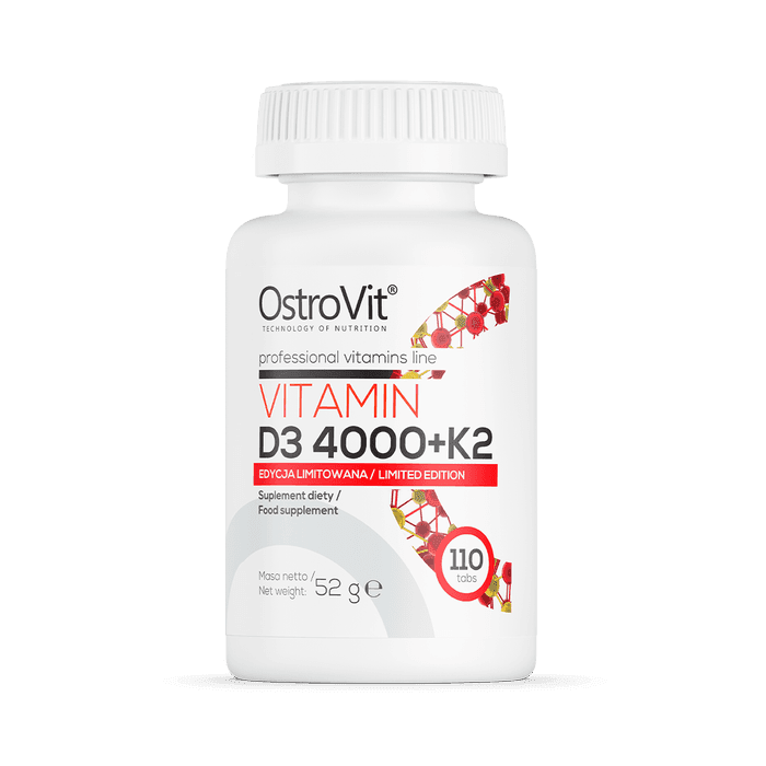 Vitamín D3 4000 + K2 100 tab. - OstroVit