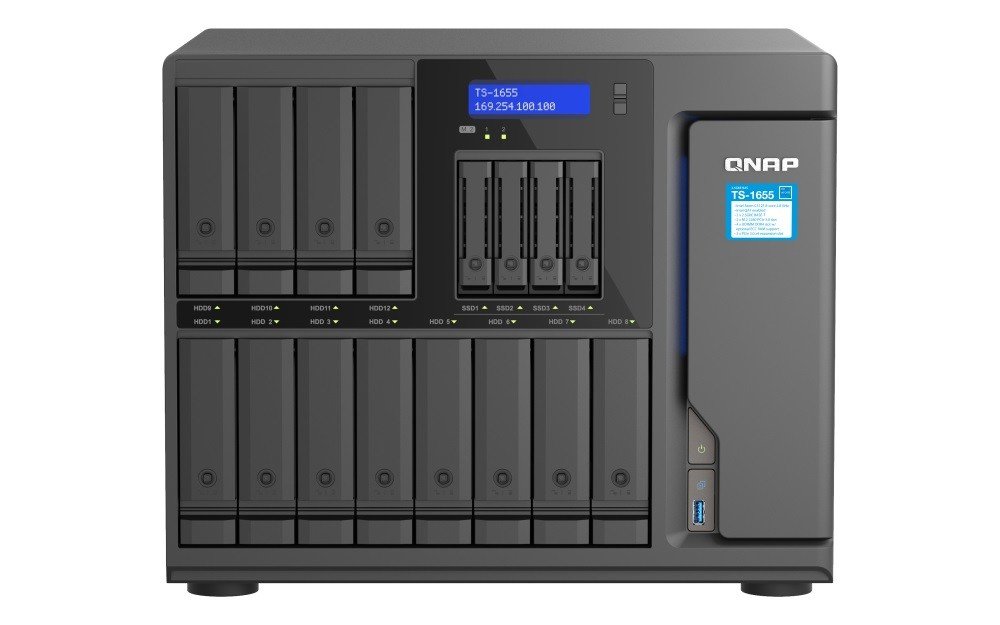 QNAP TS-1655-8G (8core 2,8GHz, 8GB RAM, 12x 3,5