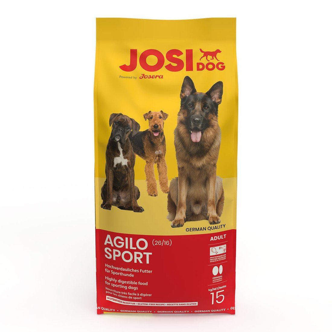 JosiDog Agilo Sport - 15 kg