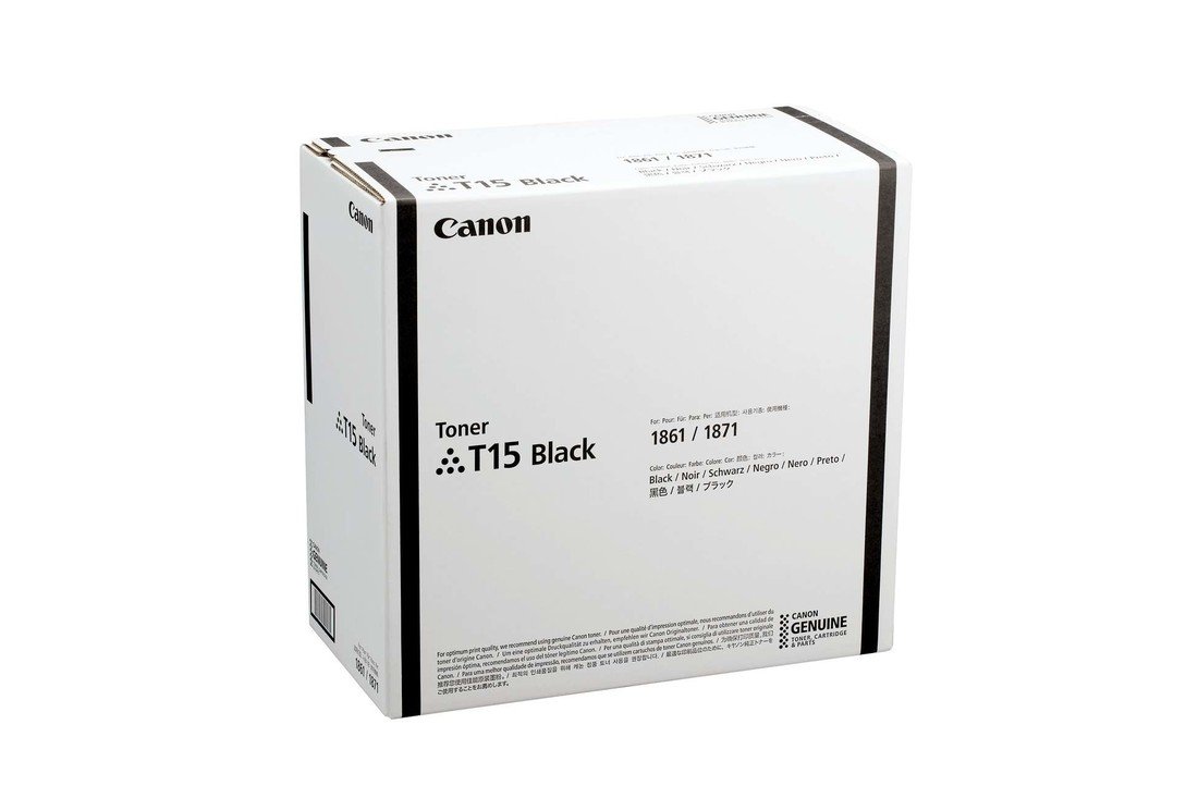 CANON TONER T15 černý pro i-SENSYS X 1861P, 1871P (42 000 str.)