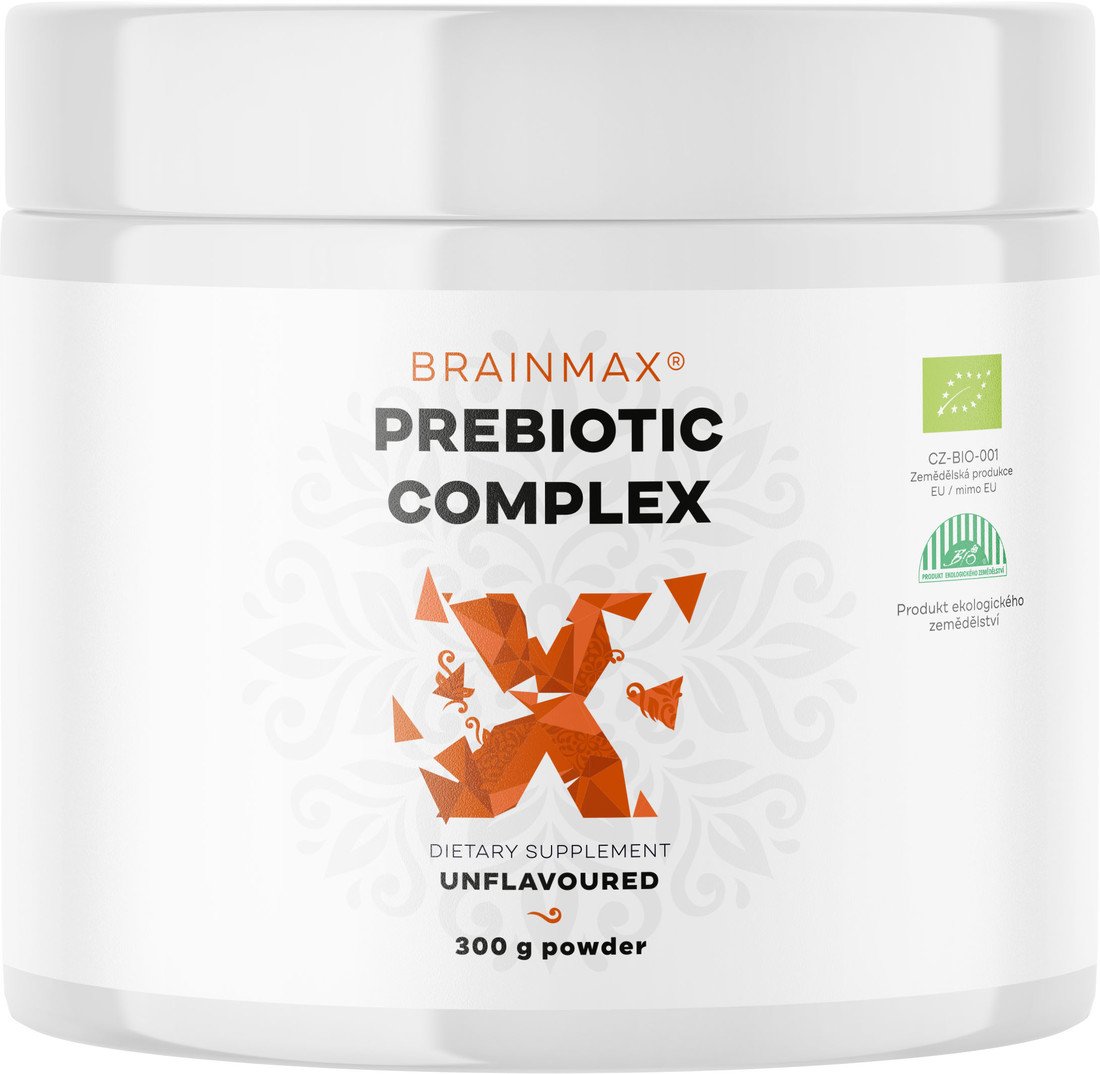BrainMax Prebiotic Complex, prebiotická směs, BIO, 300 g
