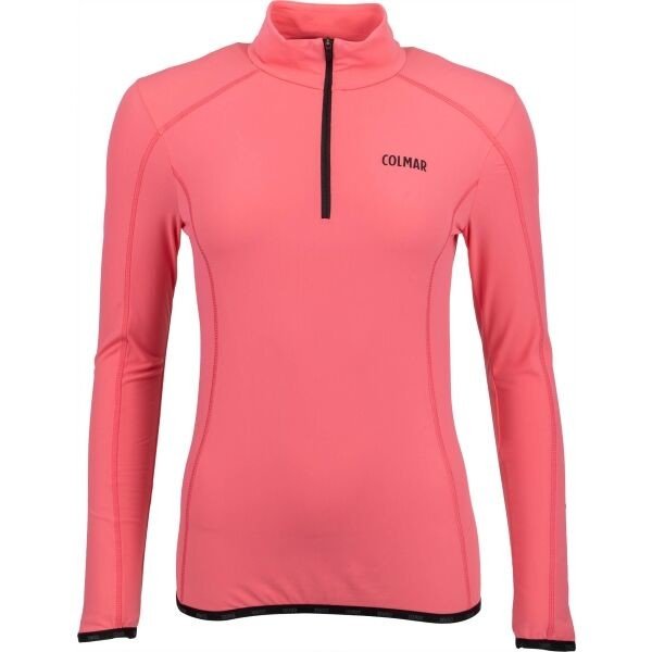 Colmar LADIES SWEATSHIRT Dámská mikina s krátkým zipem, růžová, velikost S