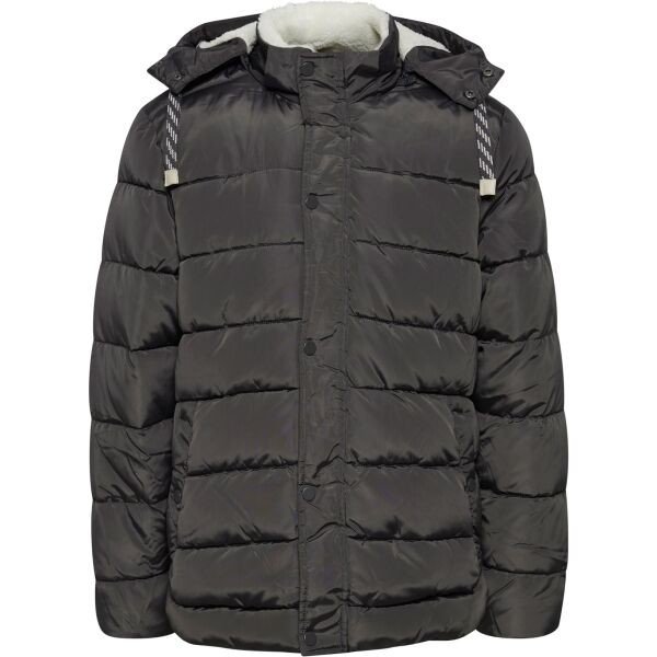 BLEND OUTERWEAR Pánská zimní bunda, tmavě šedá, velikost XL