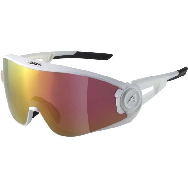 Alpina Sports 5W1NG QV Fotochromatické sluneční brýle, bílá, velikost UNI
