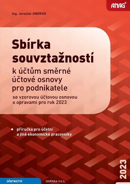 ANAG Sbírka souvztažností 2023 - JINDRÁK Jaroslav Ing.