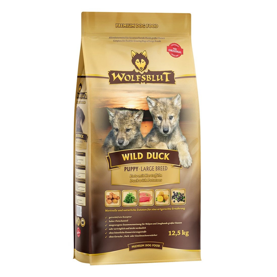 Wolfsblut Wild Duck Puppy Large Breed 12,5kg