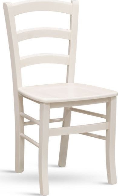 Stima Dřevěná židle Paysane COLOR - masiv bianco anilin
