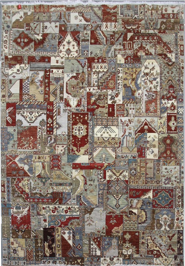 Diamond Carpets Ručně vázaný kusový koberec Diamond DC-PATCH 305x425 cm